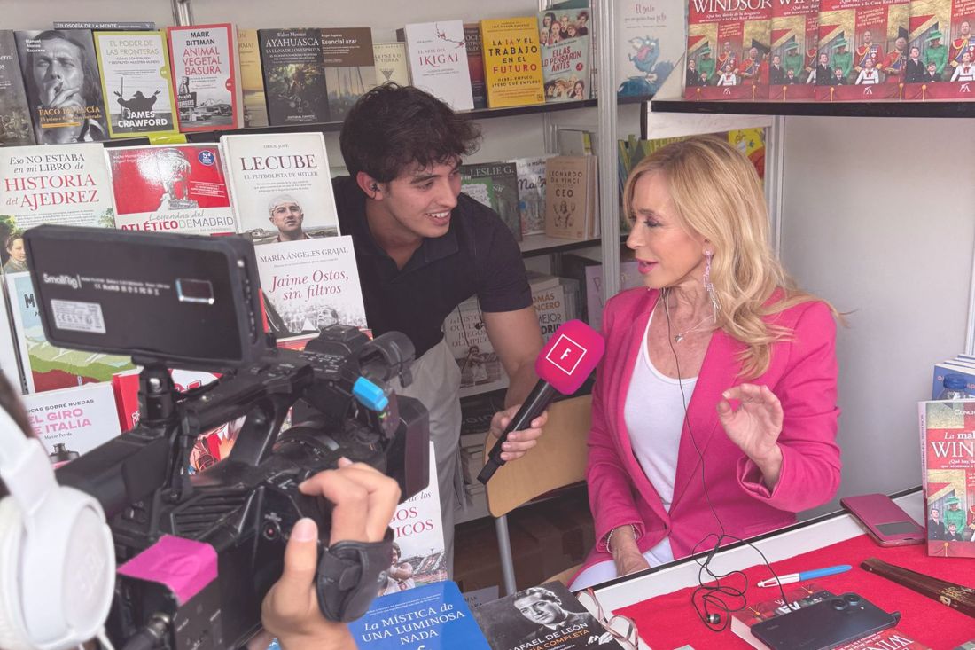 Entrevista en la Feria del Libro de Madrid