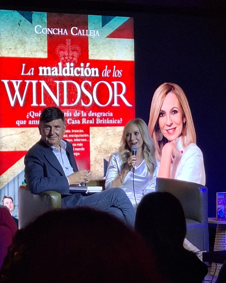 Concha Calleja en una presentación con público